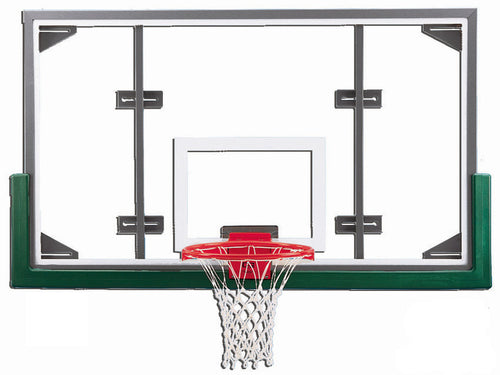 Gared 42” x  72” Conversion Steel Framed Glass Backboard