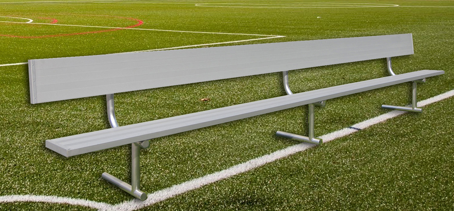 Gared Spectator Portable Bench with Back