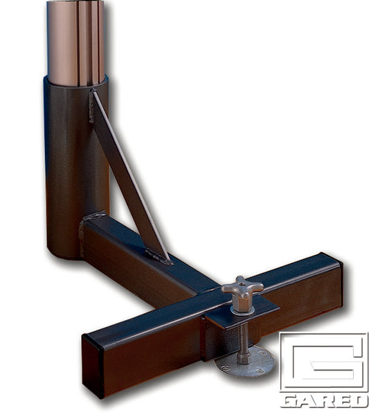 Gared Above Floor End T-Base Sleeve 3-1/2”