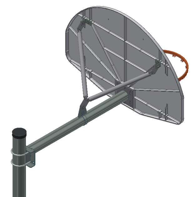 Gared 3.5" Straight Post System