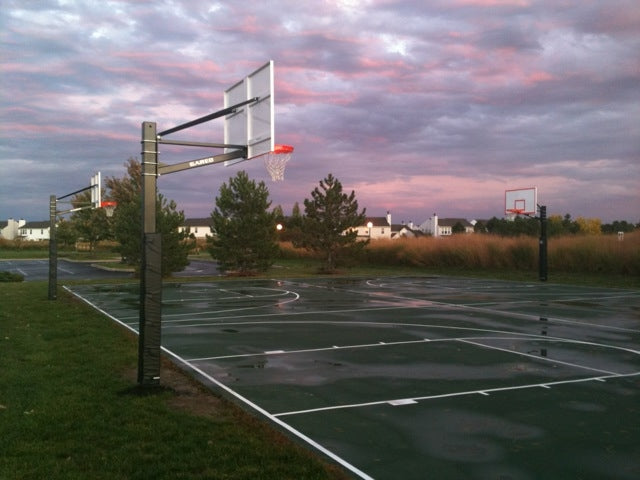 Gared Endurance Steel Playground Basketball System