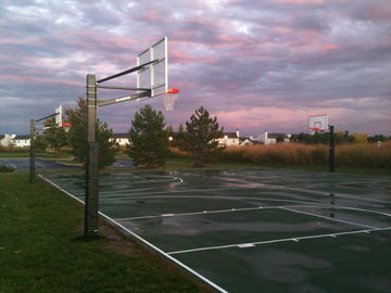 Gared Endurance Steel Playground Basketball System