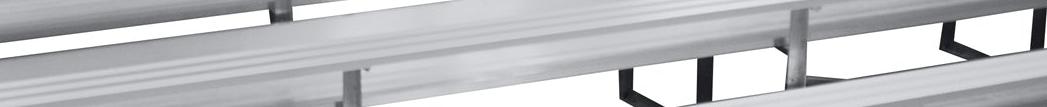 Gared 5 Row Fixed Spectator Bleacher without Aisle