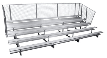 Gared 5 Row Fixed Spectator Bleacher without Aisle-1