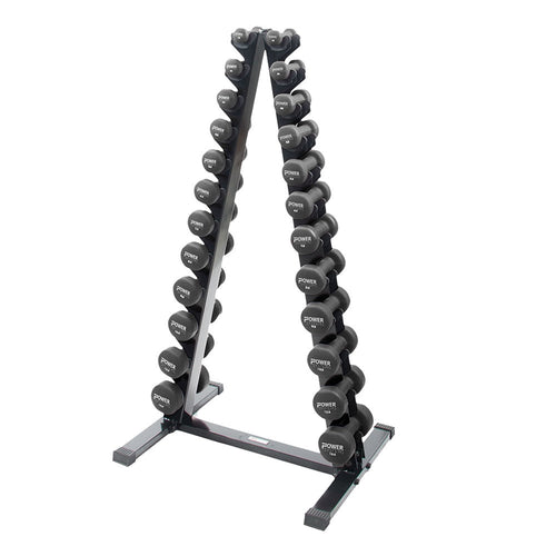 Power Systems Neoprene/Vinyl Vertical Dumbbell Rack Only
