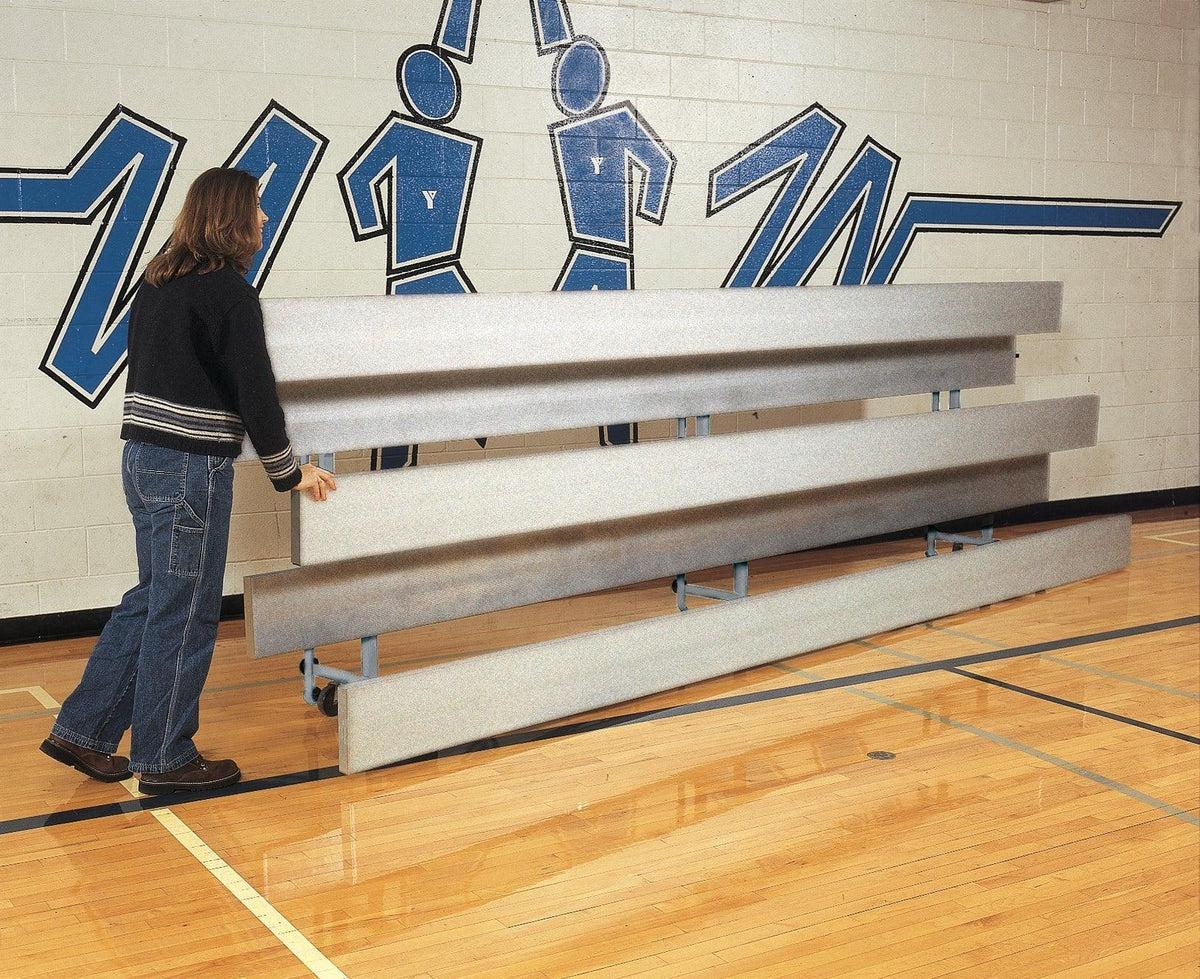 Bison All Aluminum Easy Store Indoor Bleachers