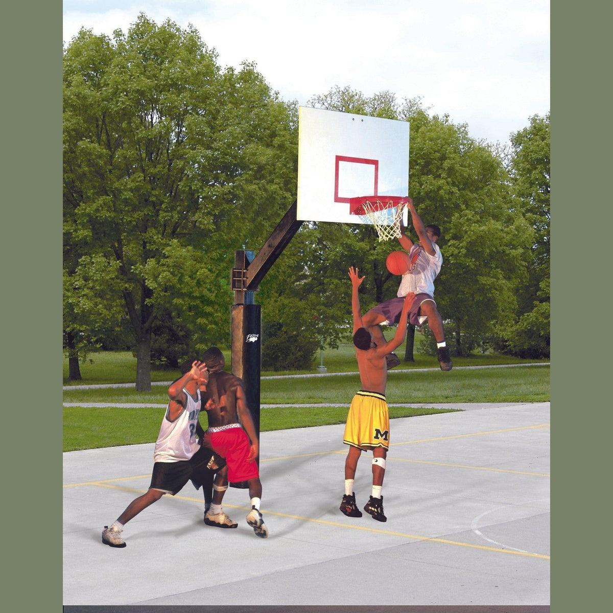 Bison Original Ultimate Playground Basketball Systems