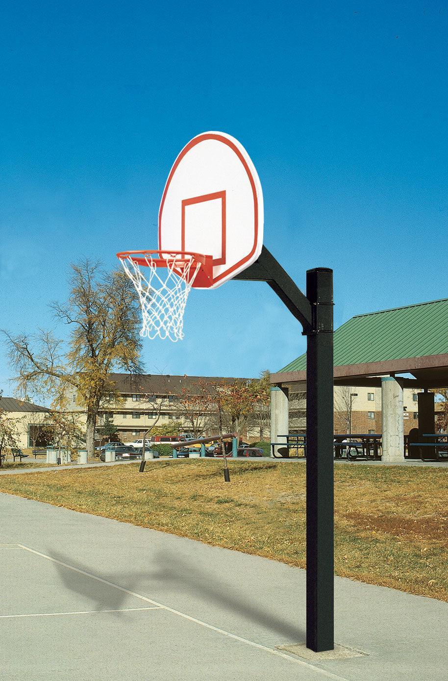 Bison Basketball Ultimate Jr. Fan Aluminum Playground System