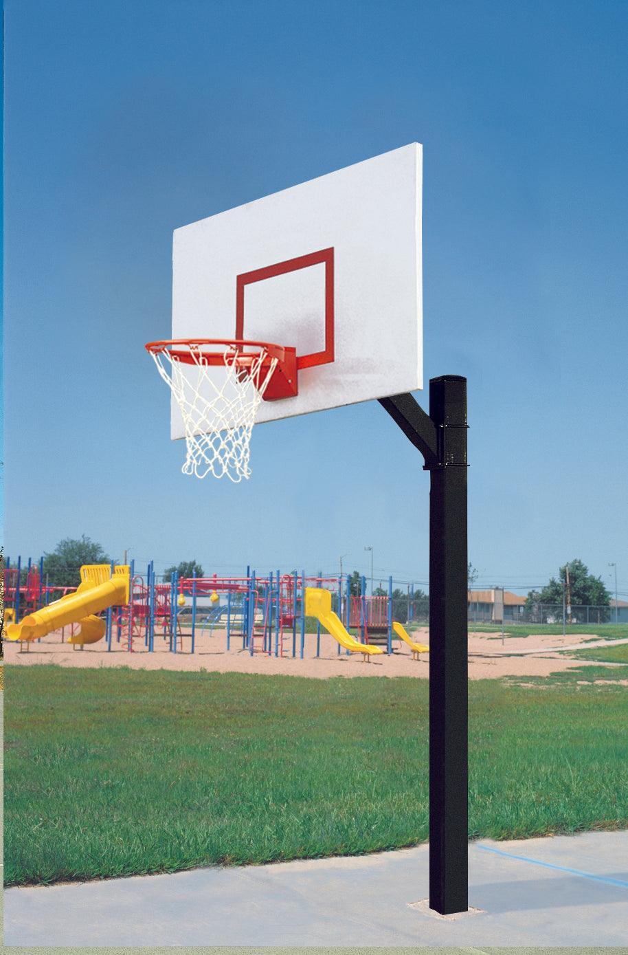 Bison Basketball Ultimate Jr. Rectangular Steel Playground System