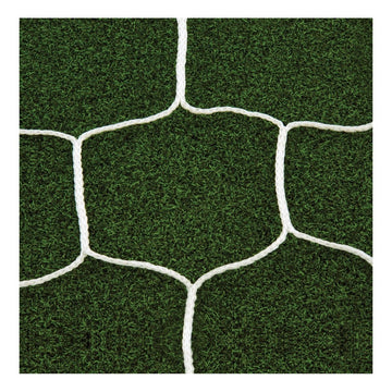 Gill Athletics 8' X 24' X 6'6" Hexagonal Braided Soccer Net-1