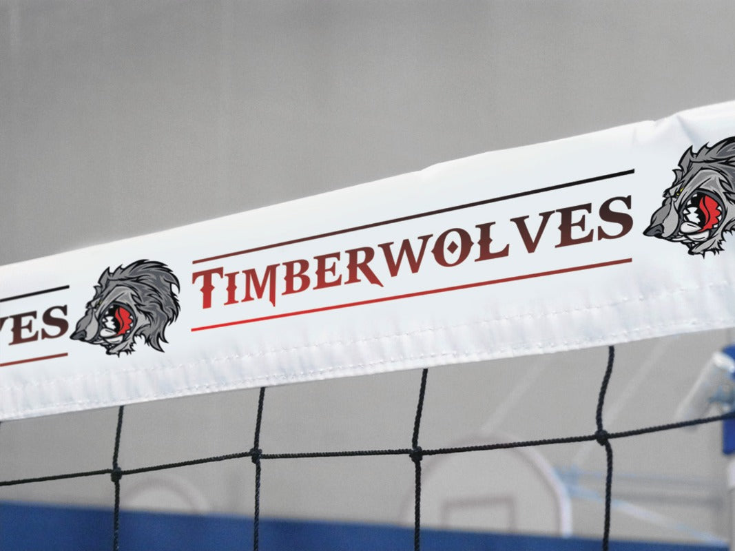 Porter Volleyball Net Sleeve With Custom Graphics