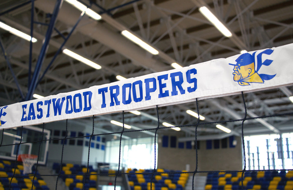 Porter Volleyball Net Sleeve With Custom Graphics