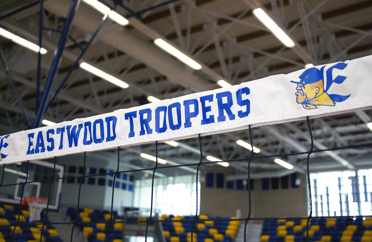 Porter Volleyball Net Sleeve With Custom Graphics