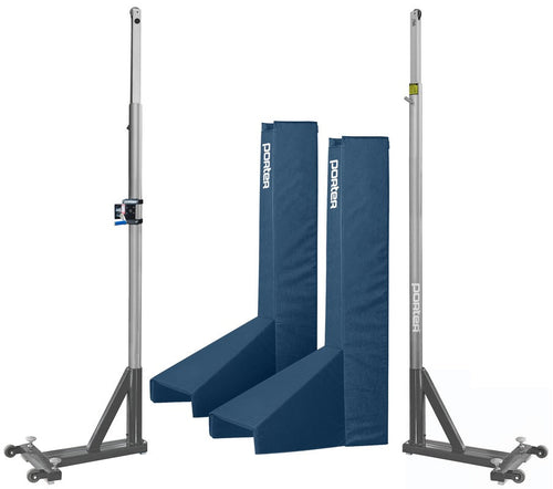 Porter Volleyball Powr Line T-Base Standards W/Pads