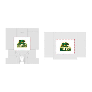 Gill Athletics Track & Field Standard Size Custom Graphic; Landing System Weather Cover