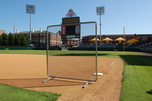 Trigon Sports Baseball ProCage Premium 1st Base/ Fungo Protective Screen 7ftx7ft