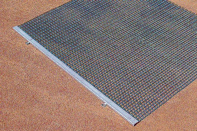 Trigon Sports Baseball Monster Mat 6'x4' with Drag Bar