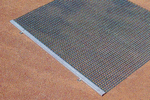 Trigon Sports Baseball Monster Mat 6'x4' with Drag Bar