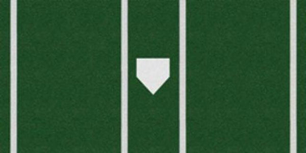 Trigon Sports Baseball Pro Baseball Turf Home Plate Mat - 6'x12'