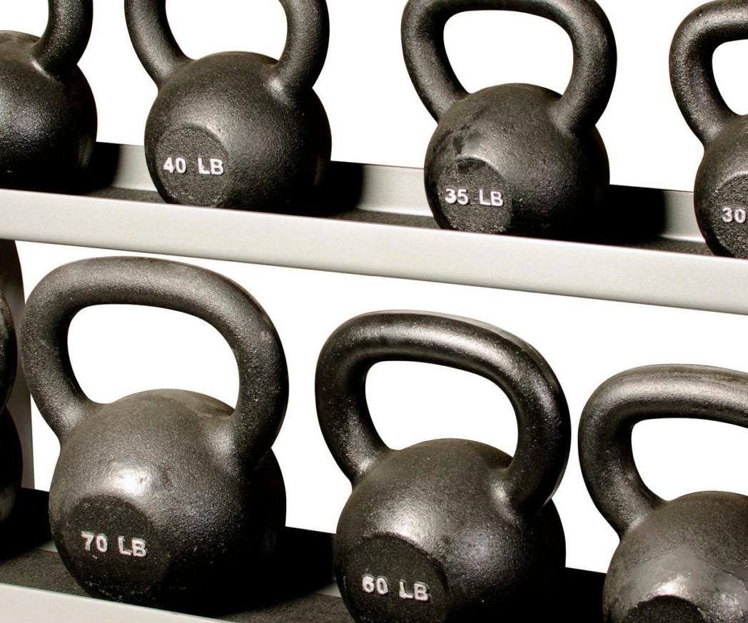 York Barbell Kettlebell Stand