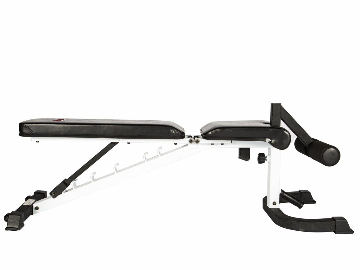 York Barbell FTS FID Adjustable Bench Press with Foot Hold-down
