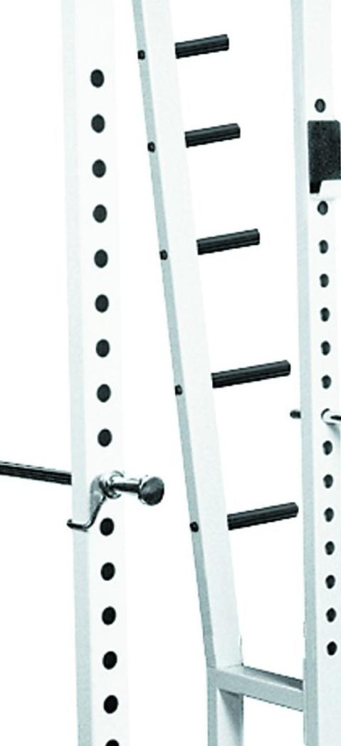 York Barbell STS Power Rack with Weight Storage