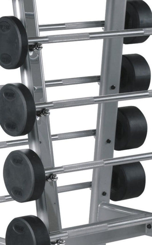 York Barbell ETS Fixed Straight And Curl Barbell Rack