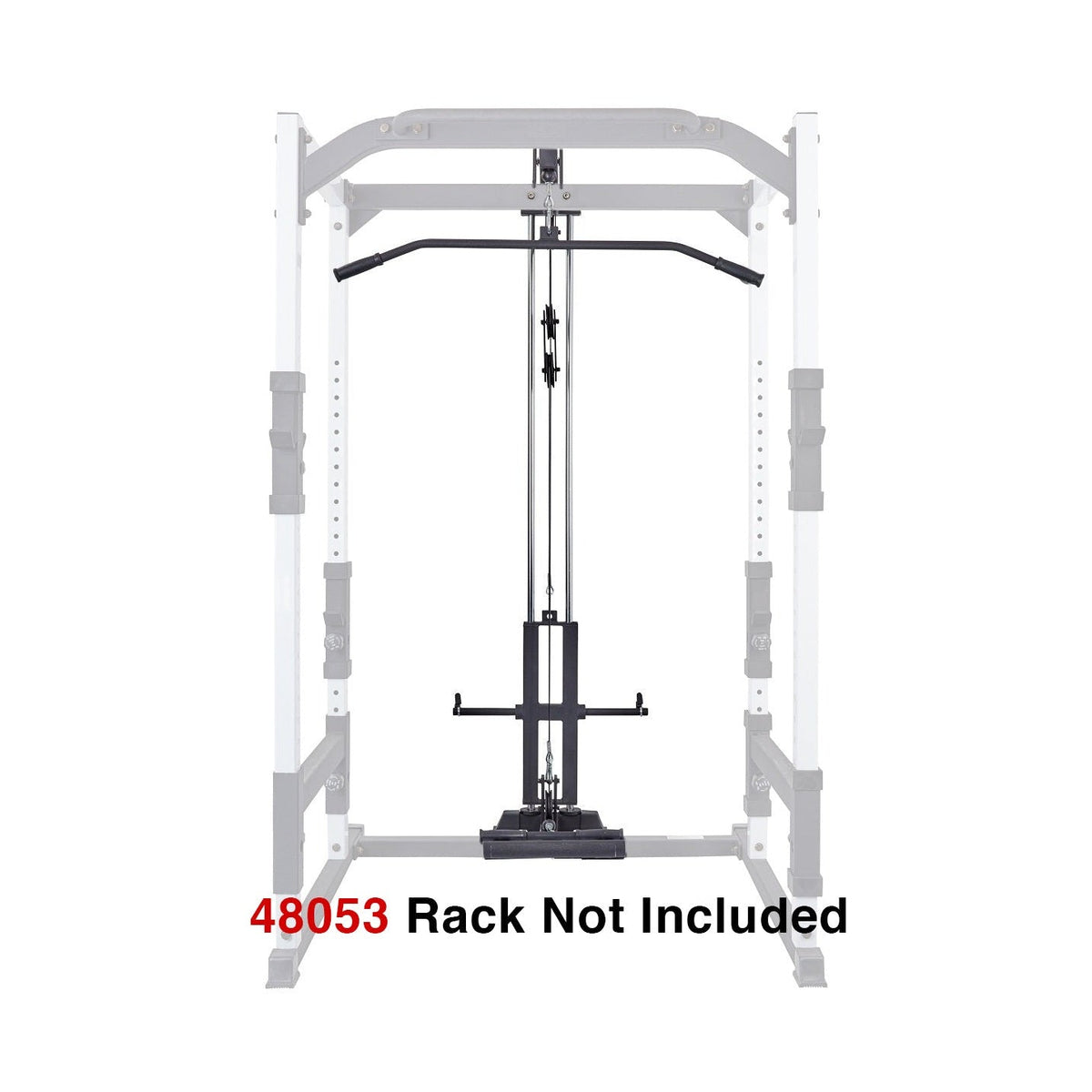 York Barbell FTS Hi / Low Pulley Option for Power Cage (with weight carriage)-1