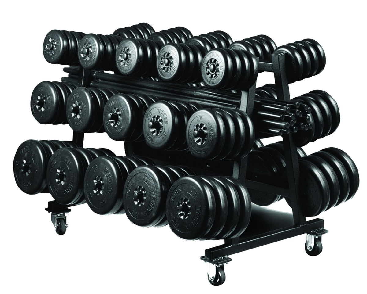 York Barbell Aerobic Weight Plate Set Club Pack