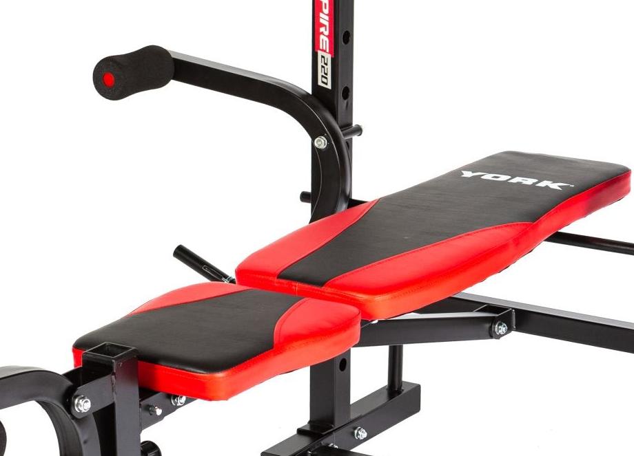 York Barbell Aspire 220 Folding Bench with Arm/Leg Curl/Butterfly