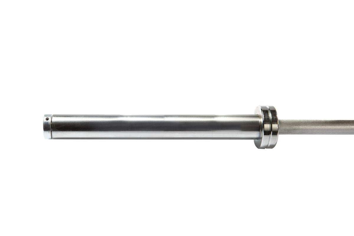 York Barbell 7′ International Chrome Olympic Bar – 30mm