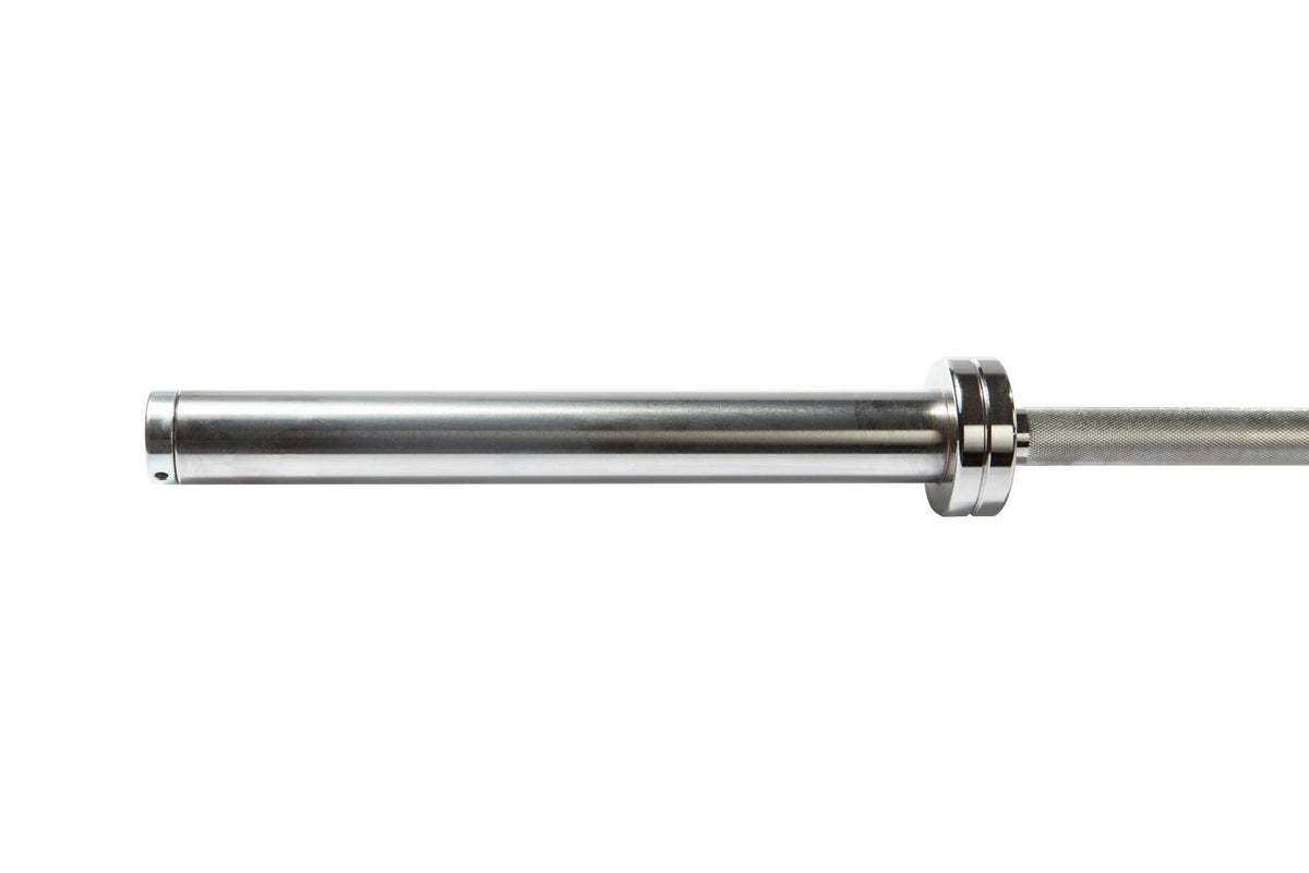 York Barbell 7′ International Chrome Olympic Bar – 32mm