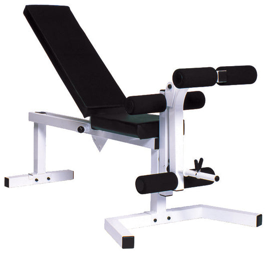 York Barbell Pro Series 210 With 205 FI Bench plus 202 Leg Curl Attachment