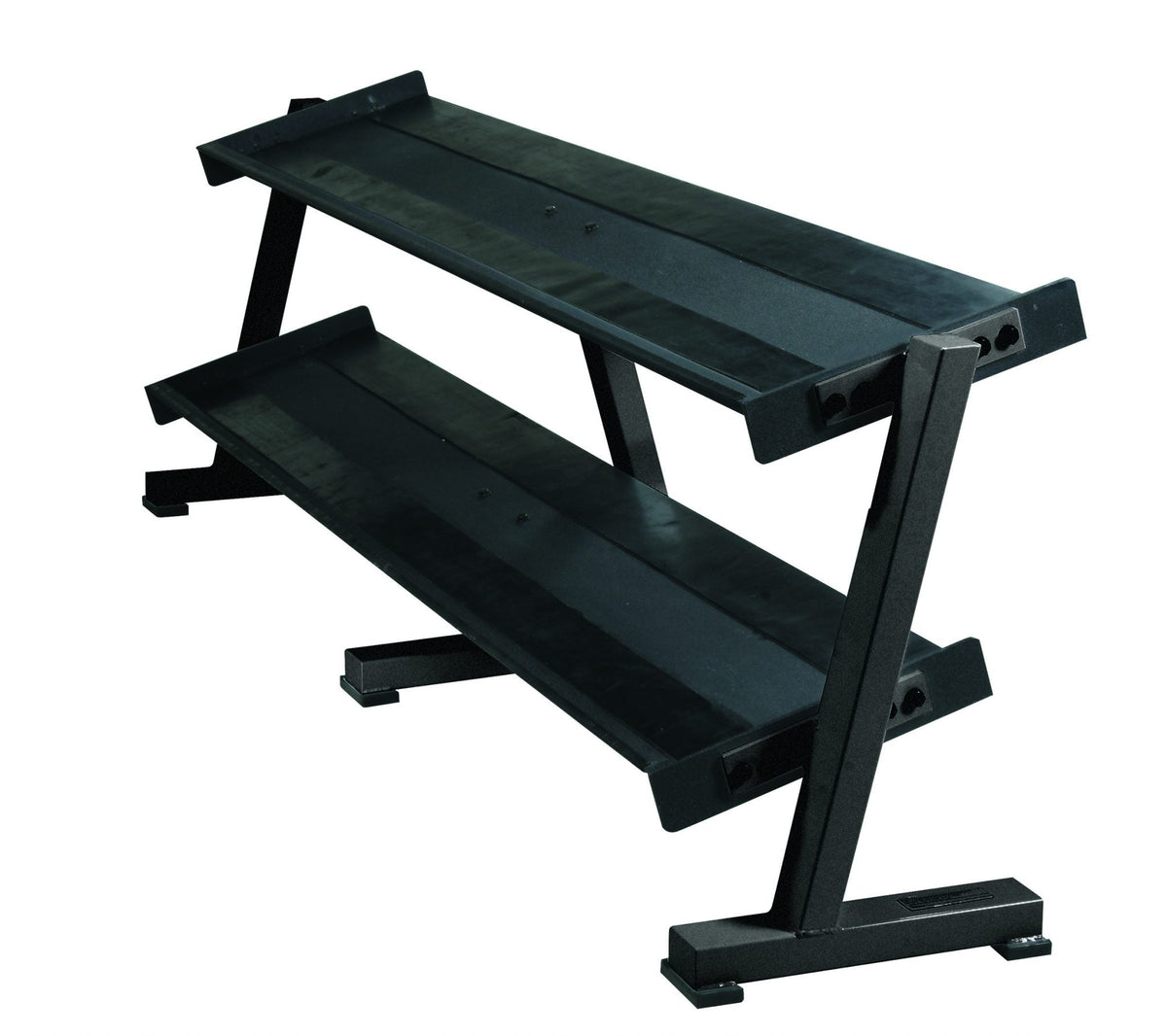 York Barbell Hex Professional Tray Dumbbell Rack