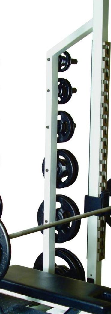 York Barbell STS Double Half Rack