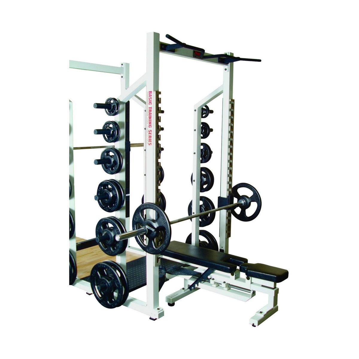 York Barbell STS Double Half Rack