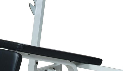 York Barbell STS Olympic Decline Bench Press w/ Gun Racks