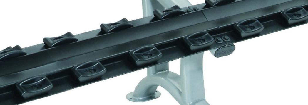 York Barbell ETS Saddle Rack for Pro Style Dumbbells