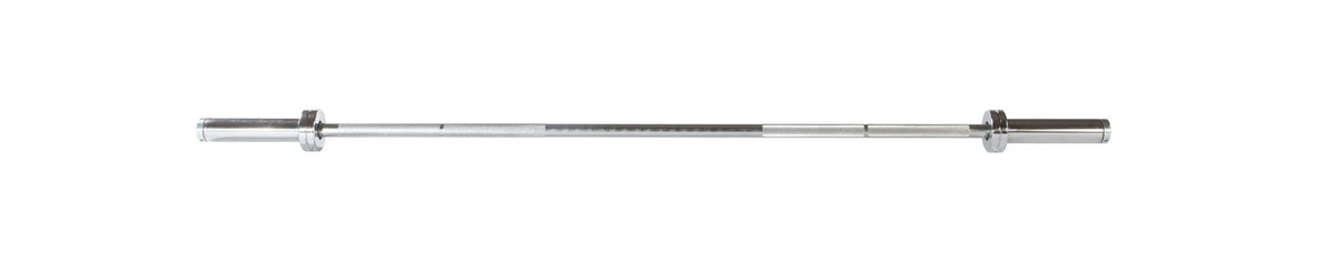 York Barbell 6′ International Chrome Olympic Bar – 28mm