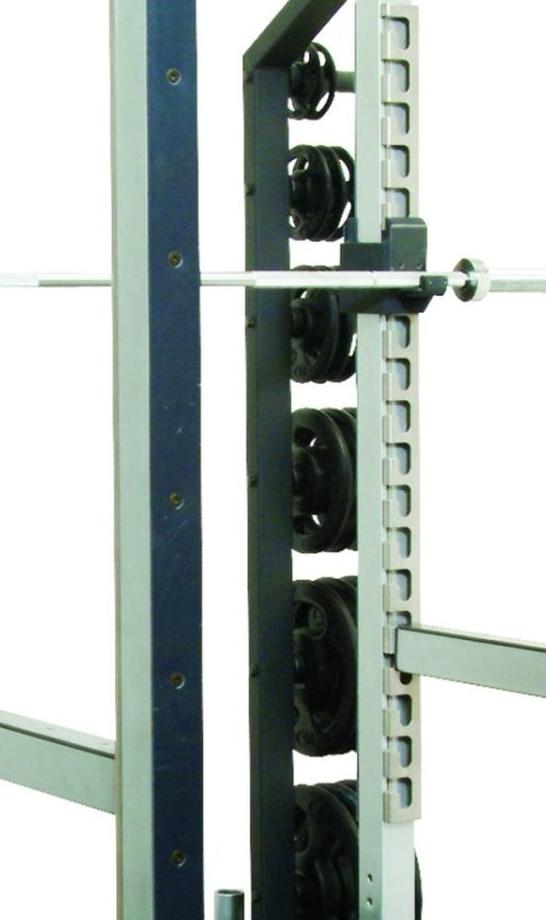 York Barbell STS Power Rack with Hook Plates