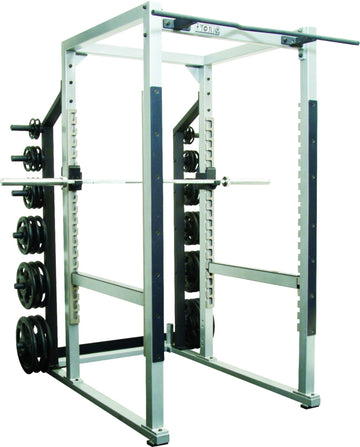 York Barbell STS Power Rack with Hook Plates