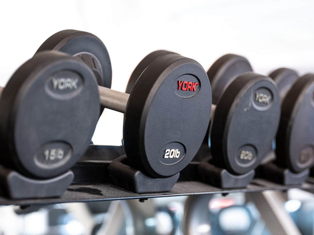 York Barbell Pro Style Dumbbell Set-1