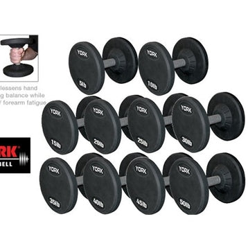 York Barbell Pro Style Dumbbell Set