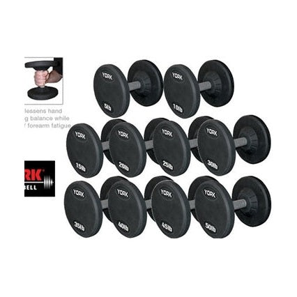 York Barbell Pro Style Dumbbell Set