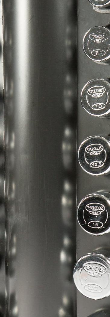 York Barbell Chrome Dumbbell Club Pack