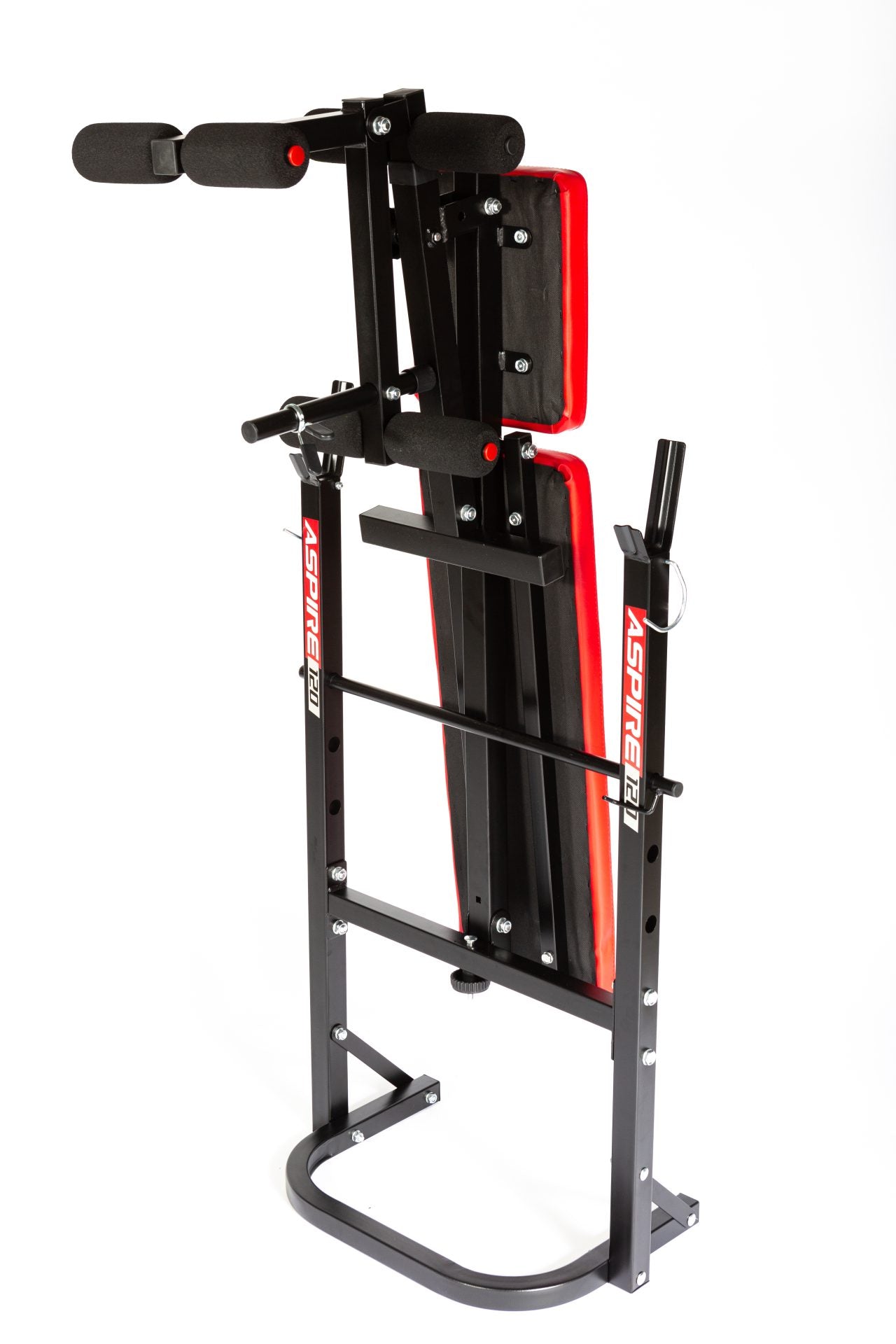 York Barbell Aspire 120 Flat to Incline/Folding Bench with Leg Curl
