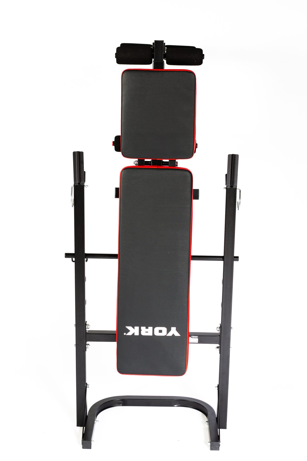 York Barbell Aspire 120 Flat to Incline/Folding Bench with Leg Curl
