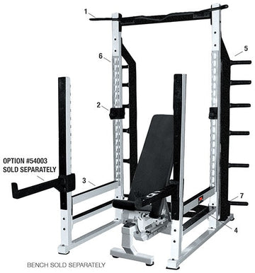 York Barbell STS Multi-Function Rack