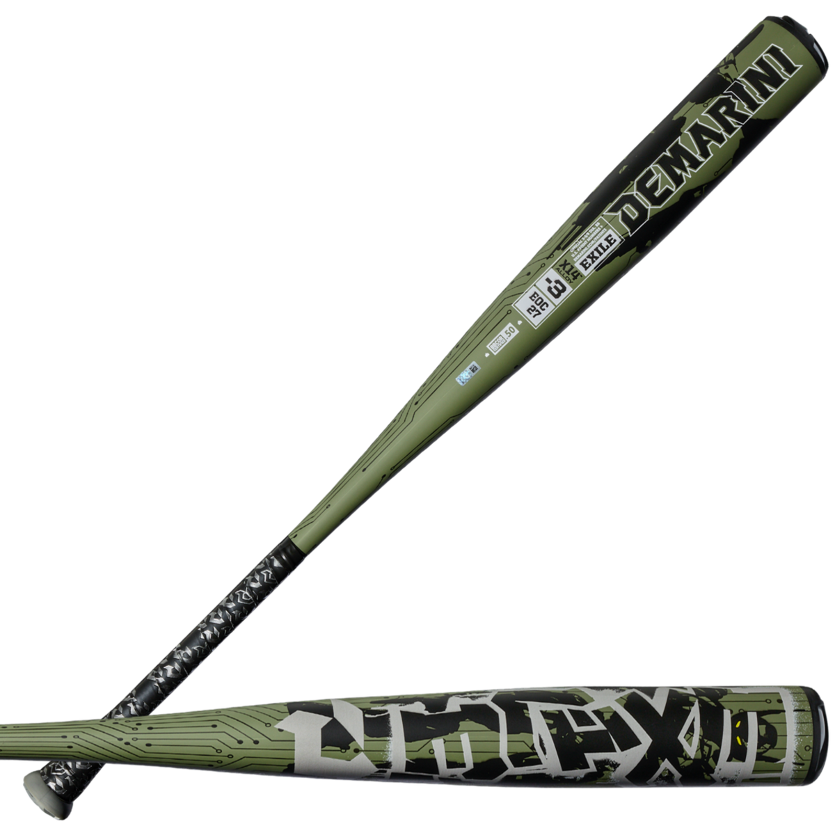 2027 DeMarini Exile -3 BBCOR Baseball Bat