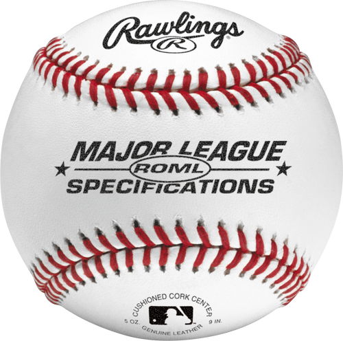 Rawlings Official MLB Specification Cushioned Cork Wool Windings Baseballs